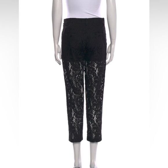 NWT Robert Rodriquez lace tuxedo pants, size 4 - Picture 1 of 12